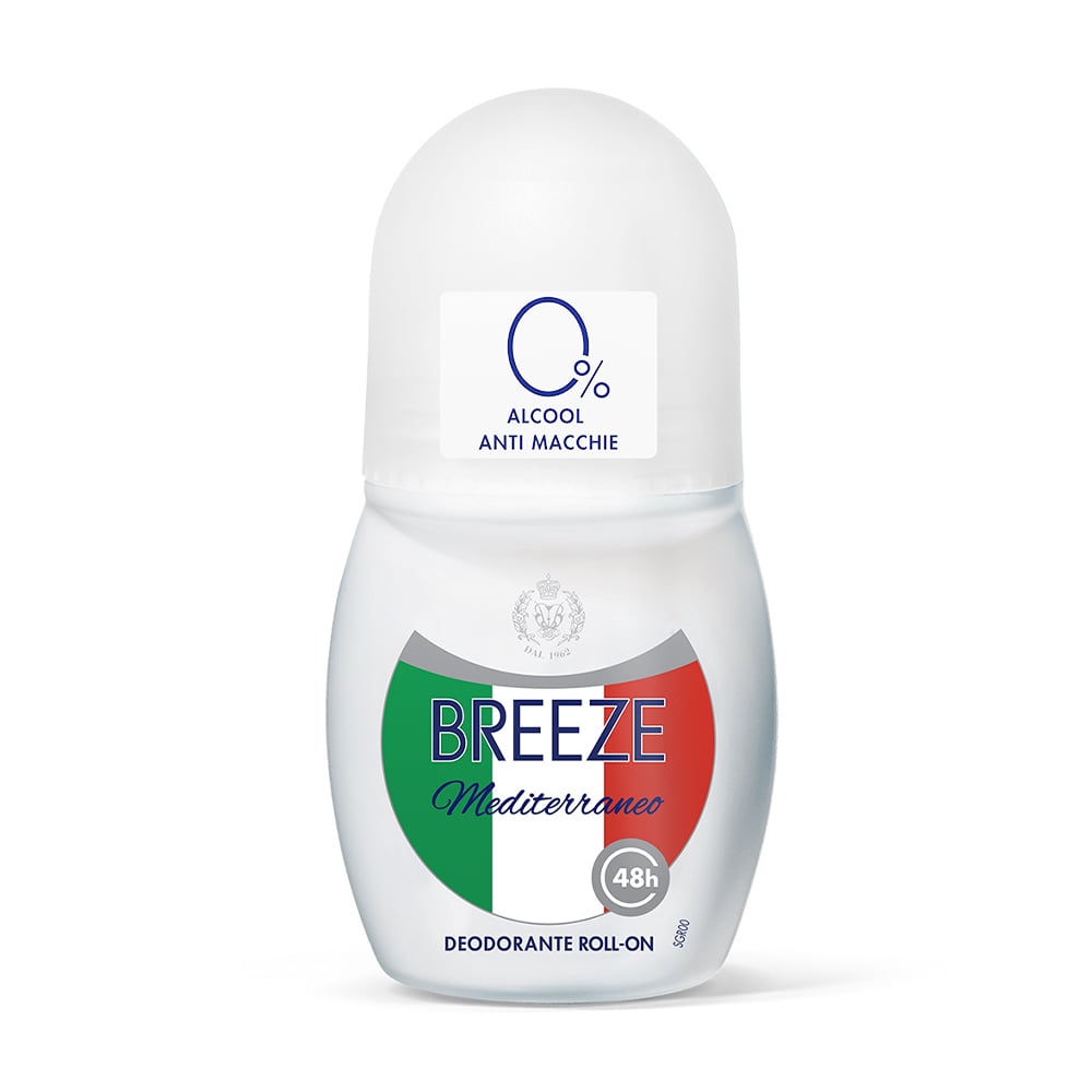 Кульковий дезодорант Breeze Mediterraneo, жіночий, 50 мл